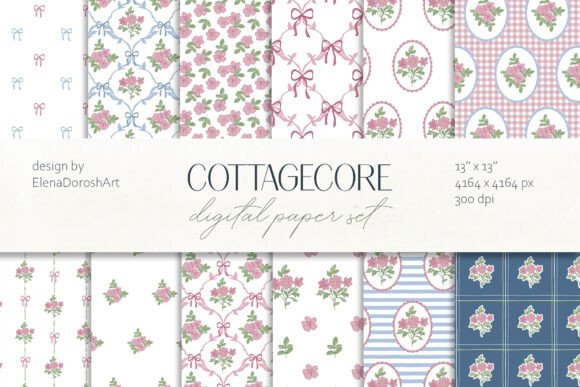 Blooming Cottagecore Dreams Patterns
