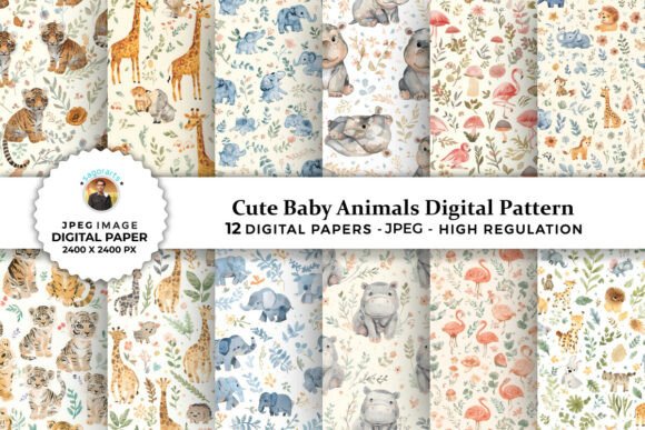 Cute Baby Animals Digital Patterns: A Practical Review for Crafters and Designers