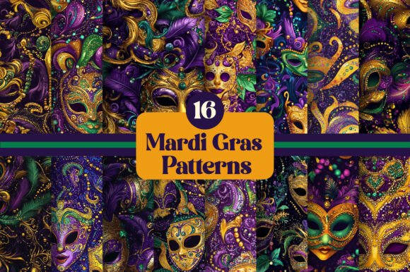 Mardi Gras Patterns: A Comprehensive Guide to Digital Design Assets