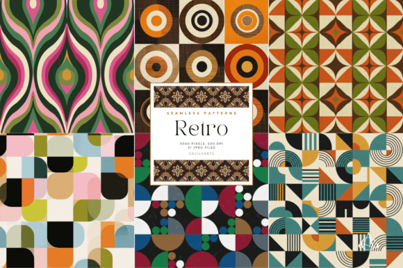Retro Seamless Patterns
