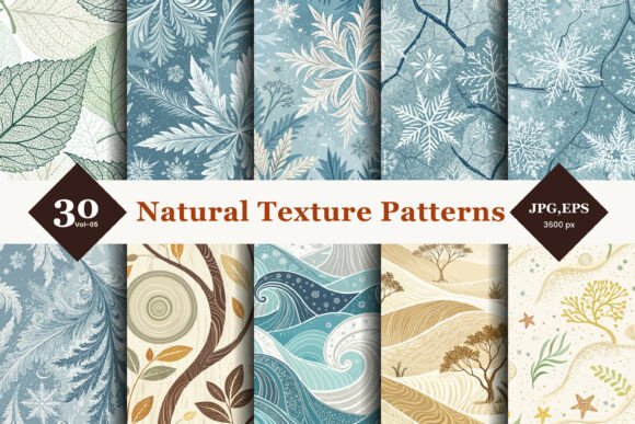 The Art of Organic Design: Unlocking the Potential of Natural Texture Seamless Patterns