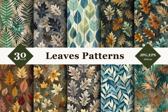 Transforming Creativity with Leaves Seamless Patterns 02: A Comprehensive Guide to Botanical Design Assets