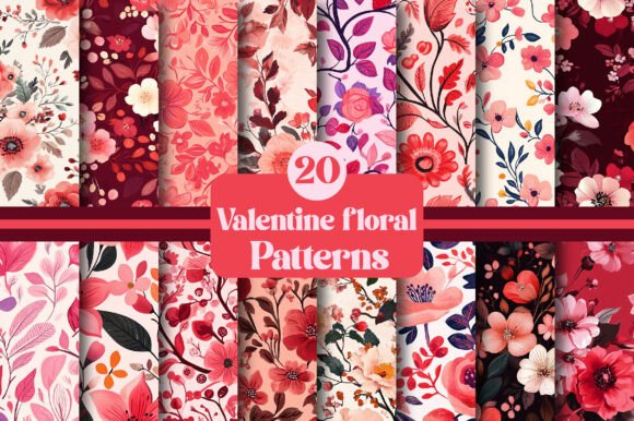 Valentine Floral Patterns